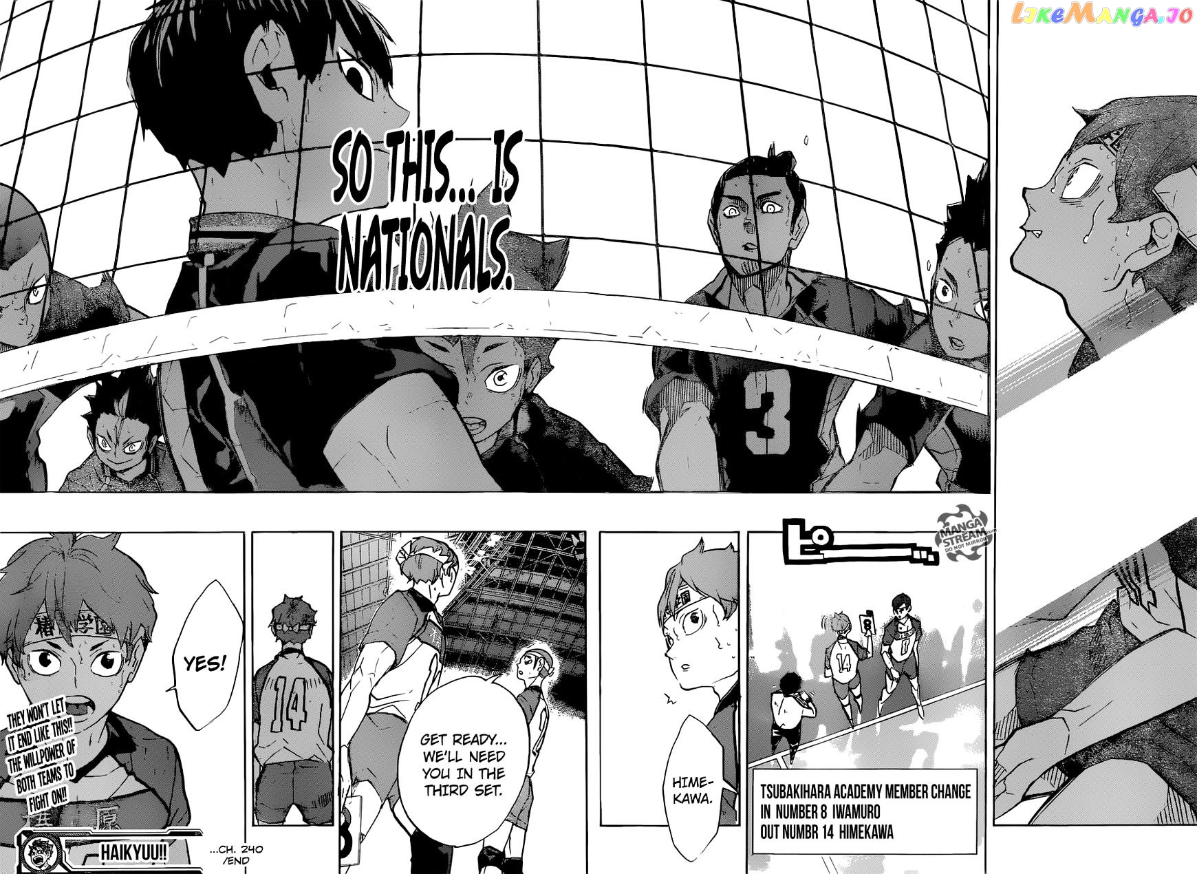 Haikyuu!!, Chapter 240 image 19